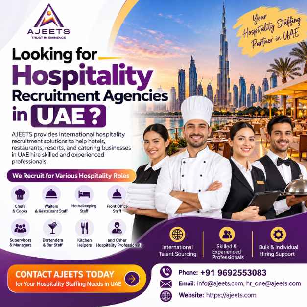 Looking for Hospitality Recruitment Agencies in UAE?