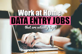 Data Entry and Typing Project Available